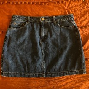 Forever 21 Women's Blue Skirt Size 14